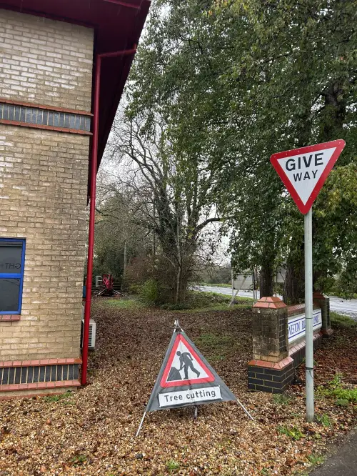 Click Here To Enlarge This Photo Of Commercial Tree Surgery In Bicester&comma; Overhanging Branches Removed
